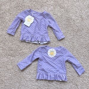 Ruffle butts swim tops